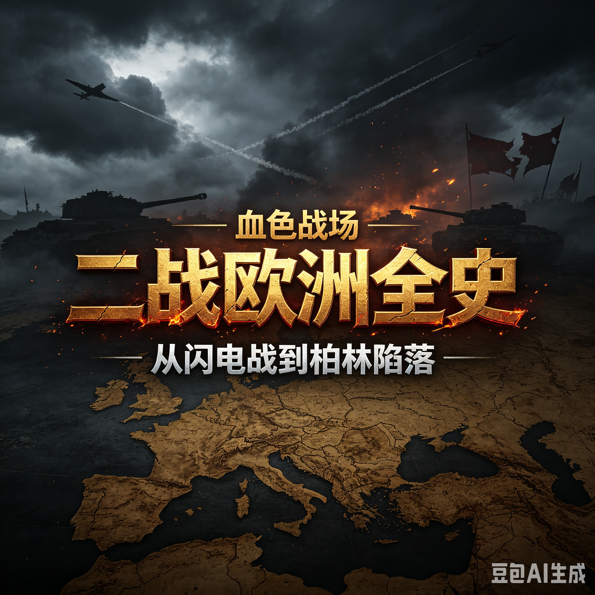 血色战场：二战欧洲全史