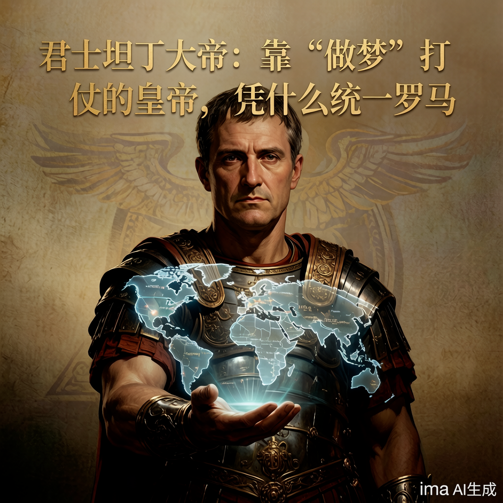 君士坦丁:靠做梦打仗的皇帝,凭何统一罗马