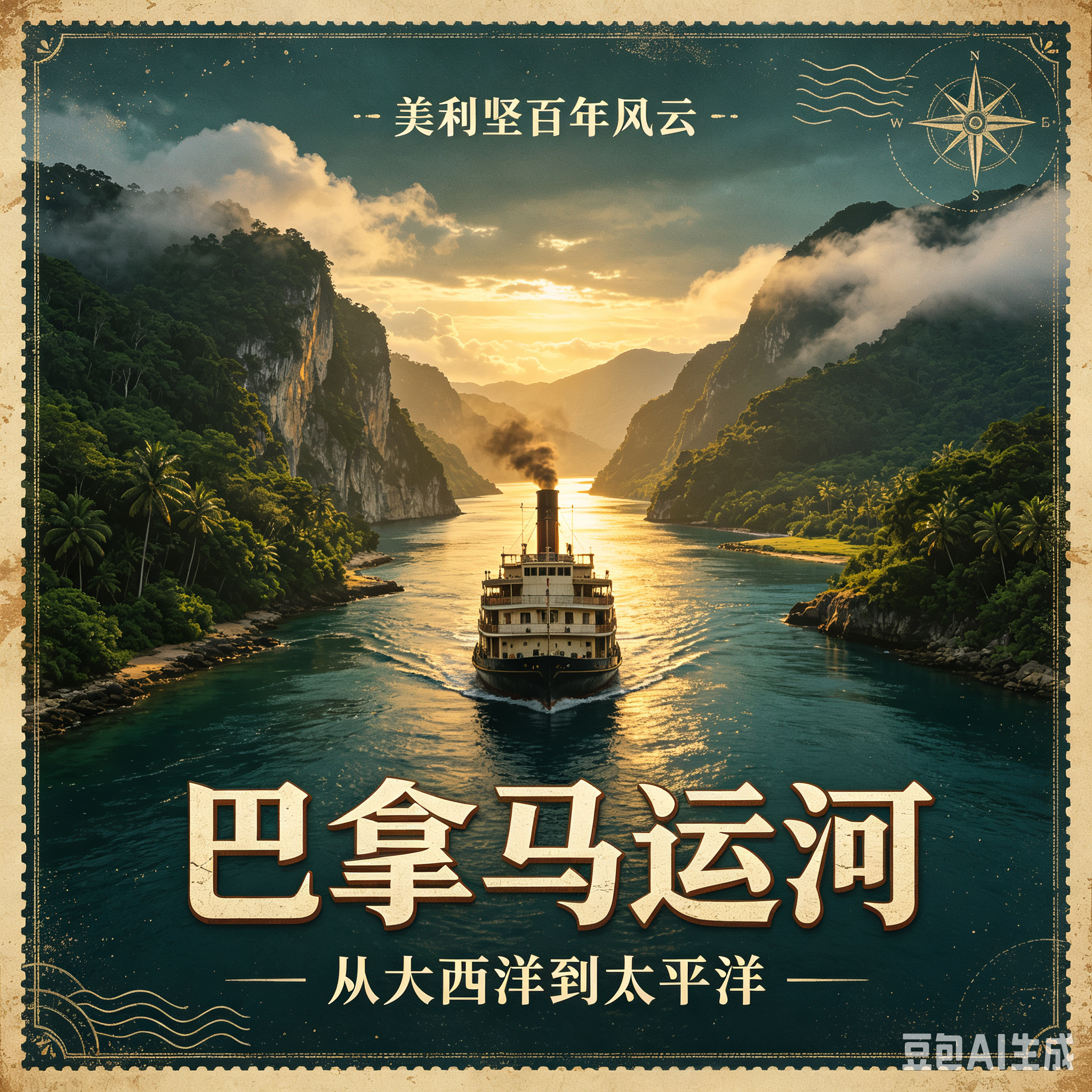 美利坚百年风云：巴拿马运河