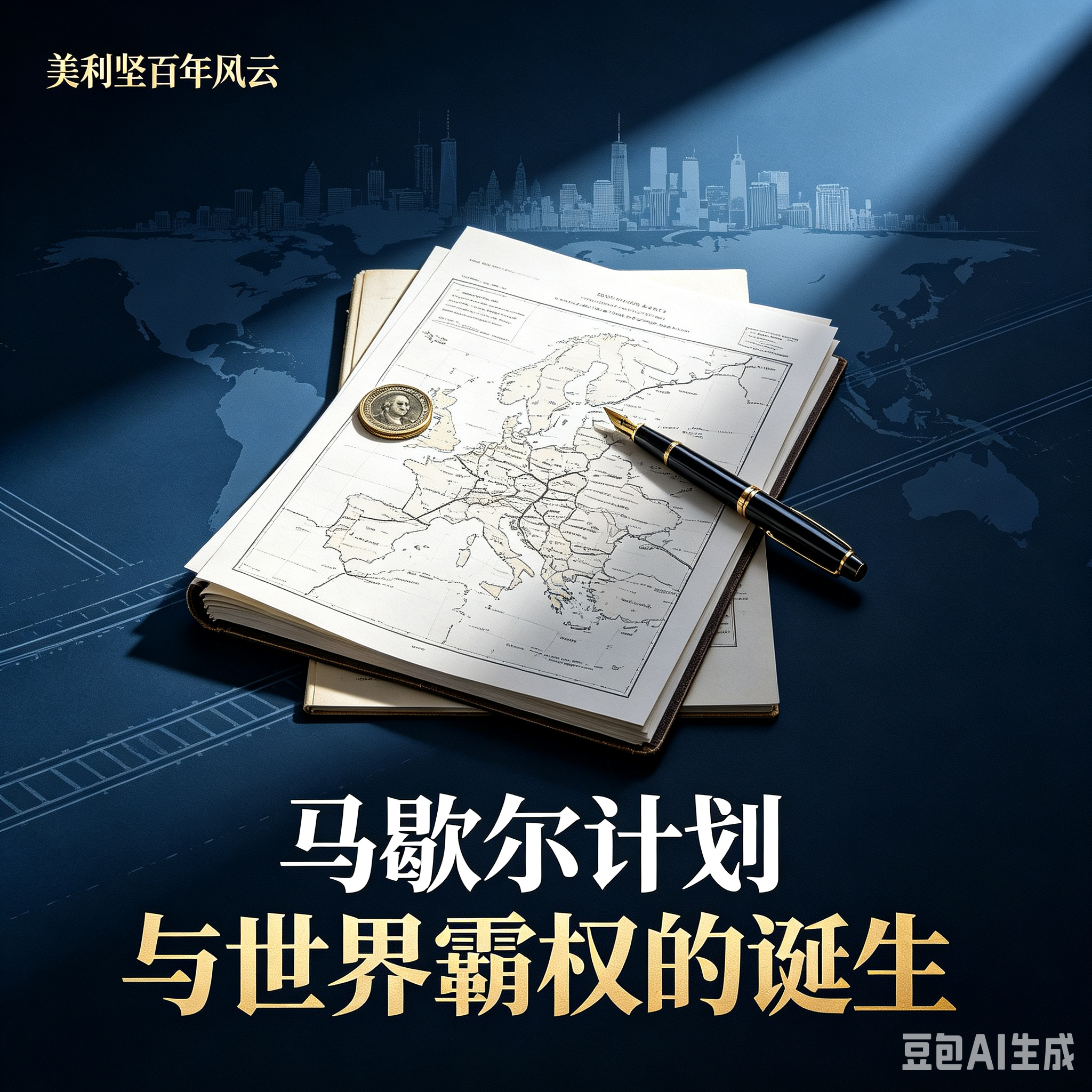 美利坚百年风云：马歇尔计划与世界霸权